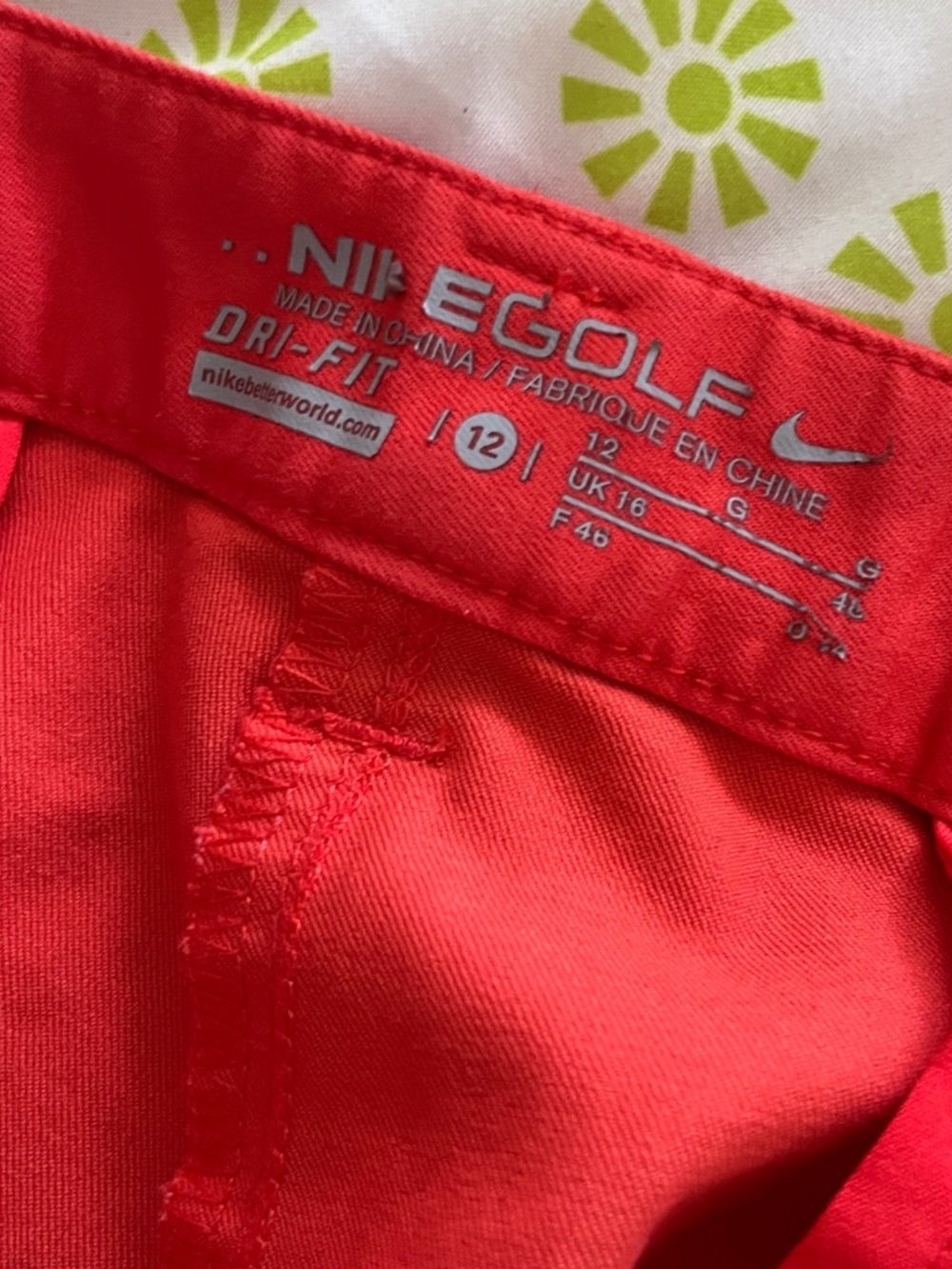 🧡 Nike Golf Dri-FIT Shorts | Bold Orange | Chic Course Style | 12 - Picture 2 of 10
